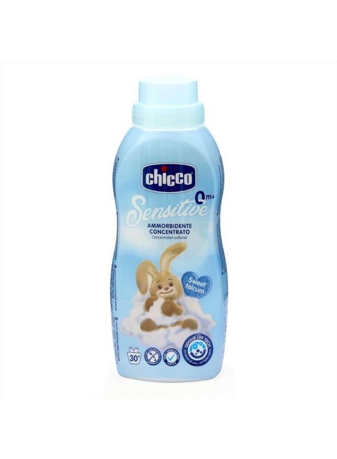 Chicco Baby Fabric Softener with New Odour Elimination Technology, Keeps Clothes Gentle, Fresh & Fragnant, Dermatologically Tested, Sweet Talcum (750ML) - Image 1